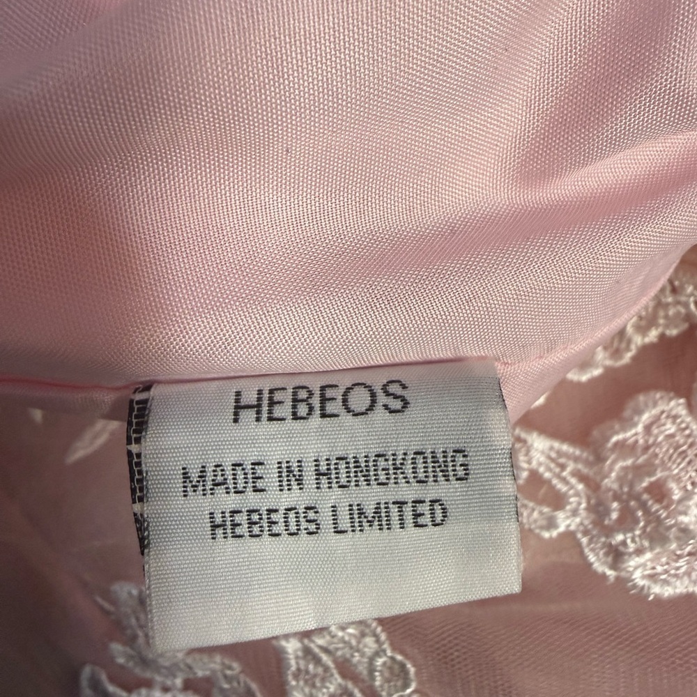 Chic Long Sleeve Pink Gown - Picture 4 of 9